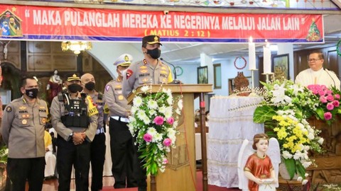 Kapolda Jateng Pastikan Perayaan Natal di 2.760 Gereja di Jateng