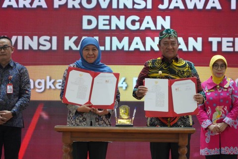 Provinsi Kalteng Bangun Kerja Sama Misi Dagang dengan Jawa Timur
