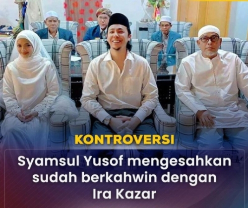 Syamsul Yusof mengaku berkahwin dengan Ira Kazar di Thailand Viral Syamsul Yusof mengaku berkahwin dengan Ira Kazar di Thailand Viral