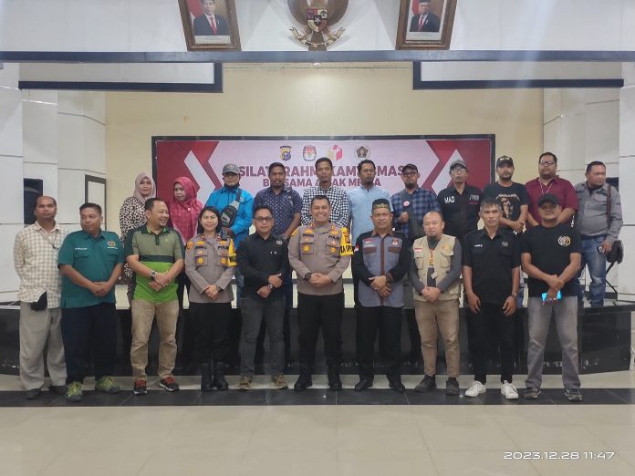Kapolres Dumai Ajak Wartawan Ciptakan Pemilu 2024 Damai dan Bermartabat