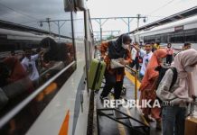 Arus Balik Lebaran di Surabaya Masih Tinggi